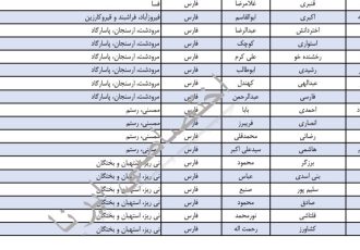 اسامی 6 داوطلب دیگر، تایید صلاحیت شده حوزه انتخابیه استهبان،نیریز و بختگان