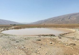 افزایش آب قنات بهمنی روستای رونیز سفلی استهبان