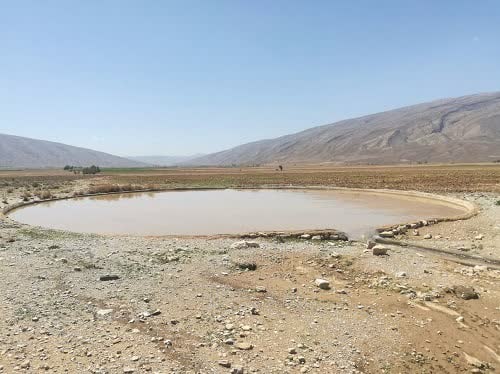 افزایش آب قنات بهمنی روستای رونیز سفلی استهبان